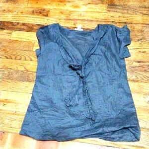 J. Crew Dainty eyelet cotton Feminine blouse